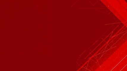 Dark red grunge stripes abstract banner with geometric tech vector background, red, banner, vector