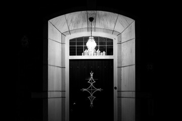 Monochrome Midnight Classic Home Entrance