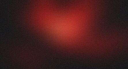 Noisy grainy effect background Ethereal Crimson Glow in Darkness, banner poster wallpaper background 