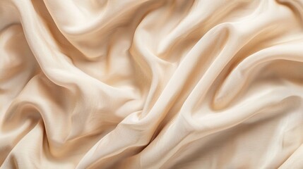 Fototapeta premium Soft Fabric Background for Product Photography and Design Mockups. Draped soft fabric in pastel colors.