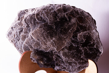 Mineral Rock Mica Texture Silver Grey