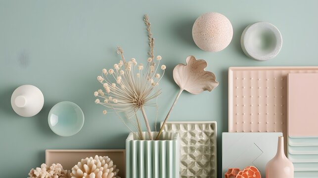 Subtle pastels that ignite imagination and curiosity AI generated illustration