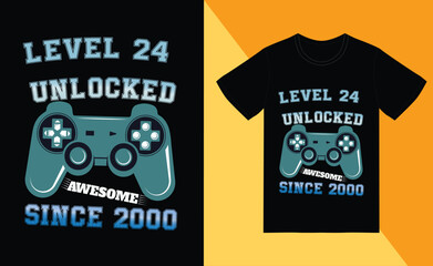 level 24 unlocked awesome since 2000