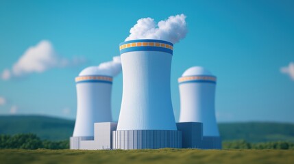 Obraz premium Innovative Small Modular Reactors Concept Design