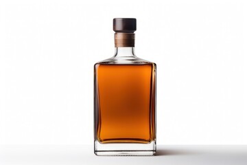 Whiskey bottle perfume whisky glass.