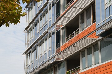 Obraz premium sea, sea view, port, port of Kiel, Germany, Kiel, ship, ships, boat, bridge, travel, travelling, tourism, summer, September