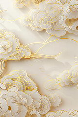 Chinese style cloud