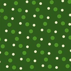 Polka dot background.
