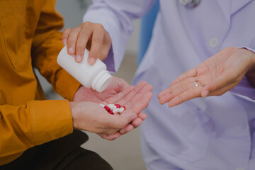 The doctor provided guidance on how to properly use the medication, including dosage, timing, and potential side effects. Following these instructions ensures effectiveness and reduces the risk