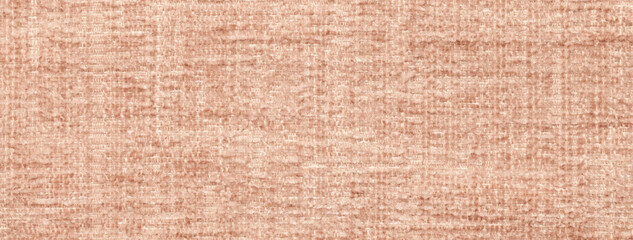 Light beige fluffy background of soft, fleecy cloth. Texture of brown textile backdrop