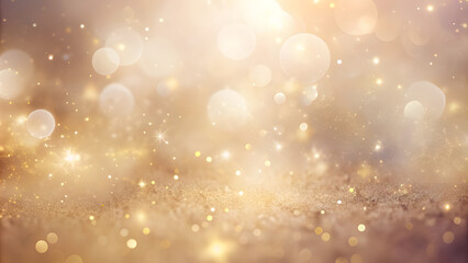 Warm Misty Cream Background with Golden Specks and Pink Light. Perfect for: weddings, baby showers, romantic dinners
