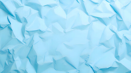Obraz premium crumpled blue paper background