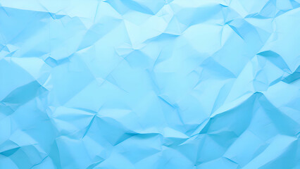 crumpled blue paper background