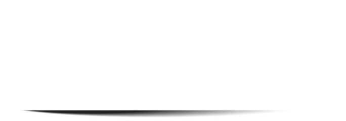 White paper rectangle and shadow, banners, icon, label