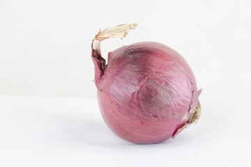 Three shallots in a container For cooking a variety of foods