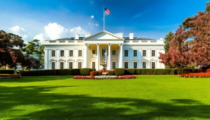 Naklejka premium White House