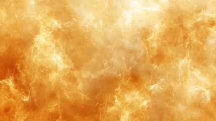 Abstract golden and orange texture resembling fire or clouds.