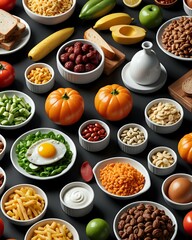 collection of spices