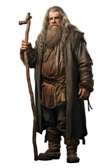 Obraz premium Dwarf adult architecture outerwear.