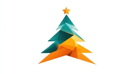 Abstract Christmas Tree