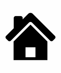 house icon on white background