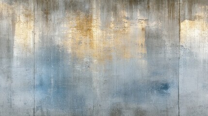 Fototapeta premium Closeup, vibrant blue and yellow textured wall an abstract design in contrasting hues for a striking visual