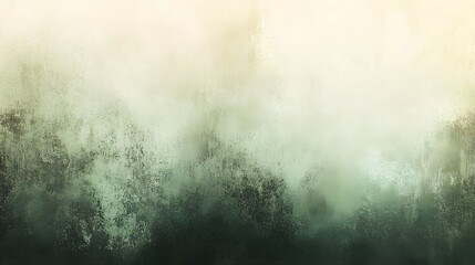 Obraz premium Abstract Green and Beige Cracked Paint Texture