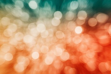 Abstract bokeh lights in soft pastel colors on blurred background.