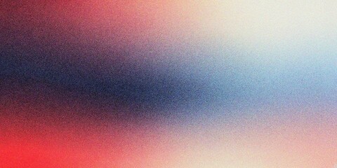 Obraz premium Abstract red and blue texture gradient background, grainy noise gradient