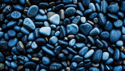 A background of pebble stones with a moonlight effect.
Generated with AI.