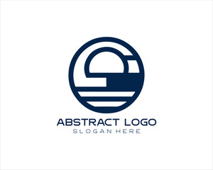 Abstract logo design icon vector illustration 