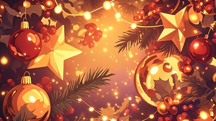 クリスマスの背景画像