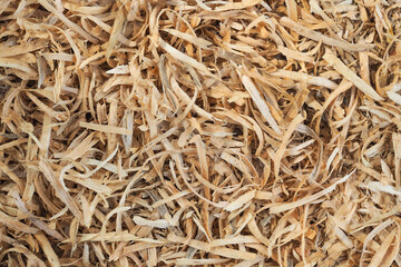 Brown wooden sawdust nature texture background