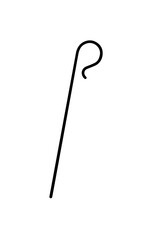 Shepherd's Staff vector icon