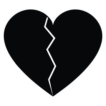 recommend clip art: heartbreak broken heart or divorce icons