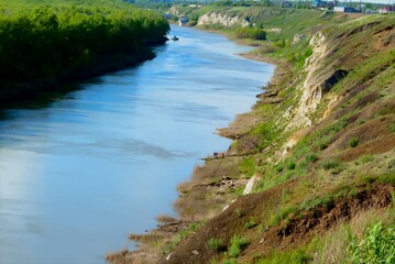 river in the countryside