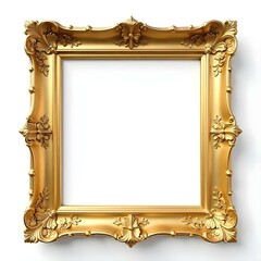 antique gold picture frame