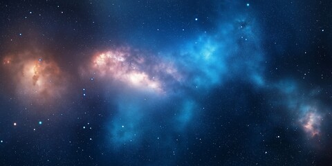 A breathtaking view of the Milky Way galaxy reveals cosmic wonders and unending mysteries of the universe.