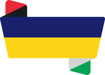 Country flag icon design in different shapes ecstatic 