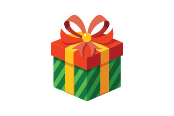 Christmas Gift Box  vector illustration, Christmas Gift Box Vector