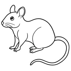 Fototapeta premium mouse cartoon