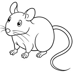 Fototapeta premium mouse cartoon