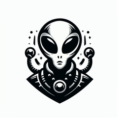 allien logo illustrated