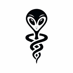 allien logo illustrated