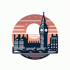 big ben logo illustration