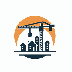crane logo illustration