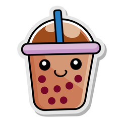 Boba coffee tea Clipart Bubble Tea