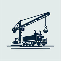 crane logo illustration