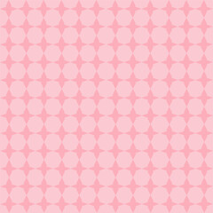 Pink geometric shape pattern for background.