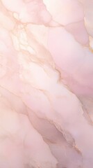Fototapeta premium Beautiful pink marble texture with soft swirls and subtle golden veins, creating an elegant background.